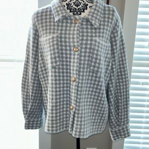 Max Studio shirt shacket M